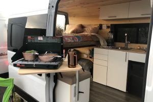 Interior 2021 Dodge Promaster Campervan